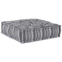Pouffe Modular vidaXL Gris 70x70x36 Tela - details 0