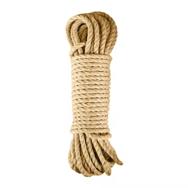 Rope De Sisal Natural Para Gatos Arbol De Agarre Con Correa Accesorios Para Gatos Protector De Muebles Y Juguete DIY Para Gatos - 1