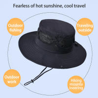 Sombrero De Pescador Xinbaoguan Para Hombres 100% Nylon Protección Solar Transpirable Gran Sombrilla Verano Casual - details 3