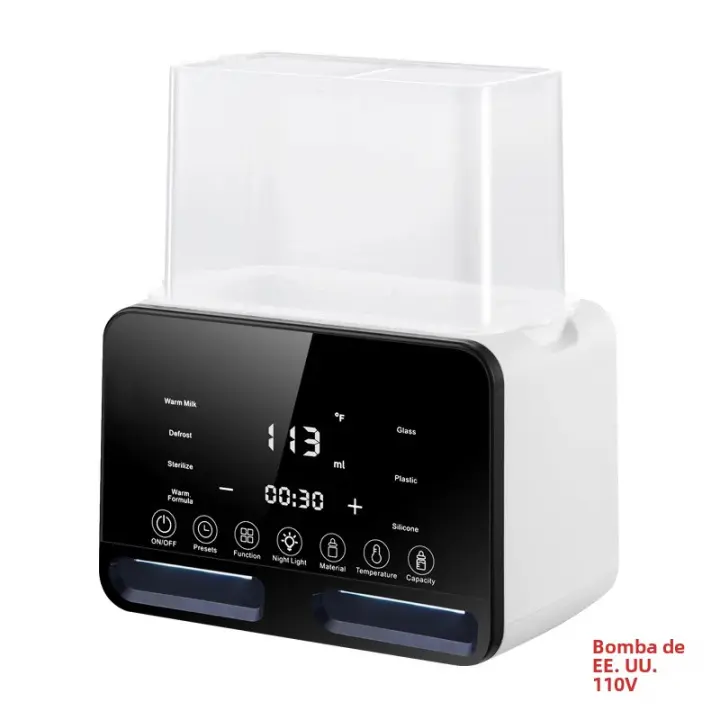 Calentador Y Esterilizador De Botella Para Bebé Automático 6 En 1 Para Leche Materna Y Botellas De Alimentación Para Recién Nacidos - 1