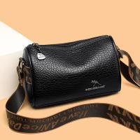 Bolso De Hombro Para Mujer De Cuero Suave De Alta Calidad Con Patrón De Piedra Lujo 2023 Bolso Cruzado De Moda Con Bolsillo Para Teléfono Móvil Y Cierre De Cremallera - details 0