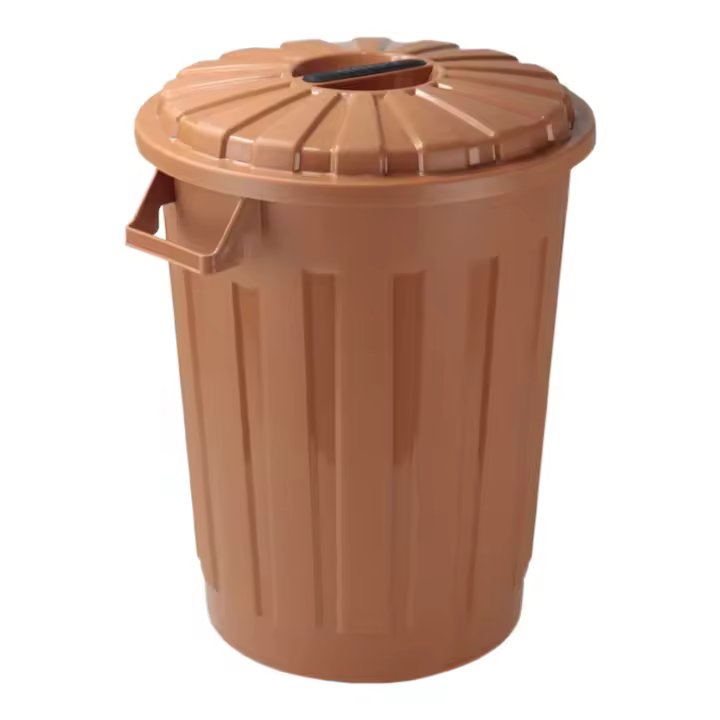 TIENDA EURASIA Cubo de Basura con Tapa - 30 L - Material de Plastico - 1