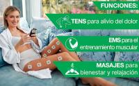 TESMED Fit 5,8 Electroestimulador Muscular para EMS, TENS, Masaje (3 en 1), 22 Programas de los cuales 6 Personalizables, Aliviar El Dolor y Estimular Abdominales, Glúeos, Pecturales - details 0