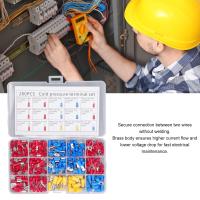 Kit De Terminales De Presión Fría 280PCS Incluye Terminales Macho Y Hembra Aisladas Conectores De Alambre Con Células De Aluminio - details 6