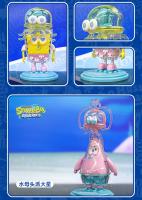 6PCS Spongebob Squarepants Caja Sorpresa Patrick Star Figuras De Acción De Anime Serie Jellyfish Saltarina Juguetes Para Niños Regalo - details 7