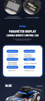 Coche De Carreras FPV Con Cámara DWI 2.4G Que Puede Deslizarse Tomar Fotos Y Videos Coche RC Inalámbrico Regalo Para Niños Y Adultos - details 6
