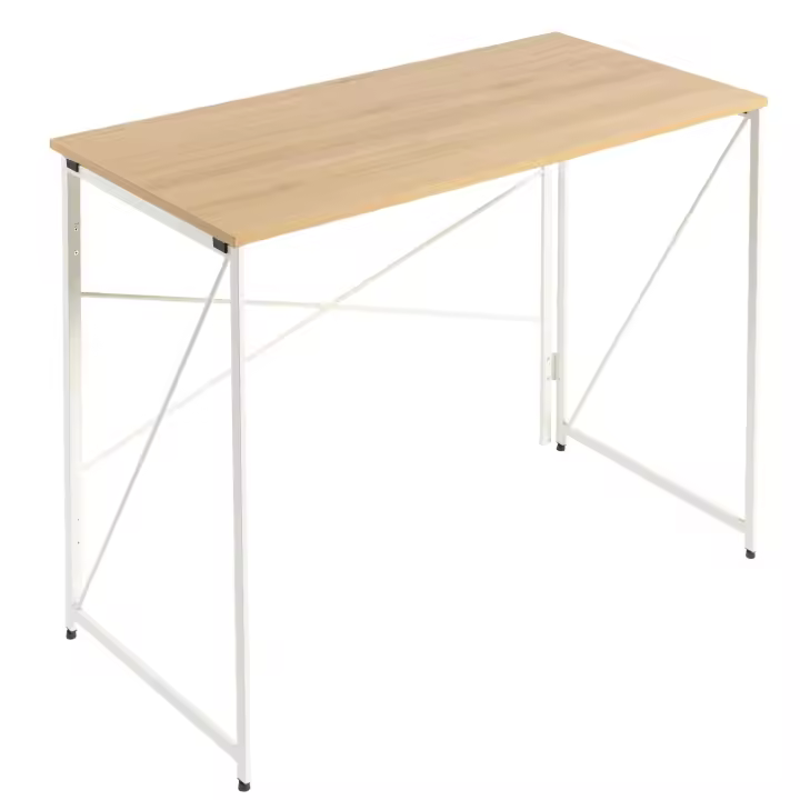 Mesa Escritorio Plegable Fed Oficina Blanco o Roble/Blanco - 1