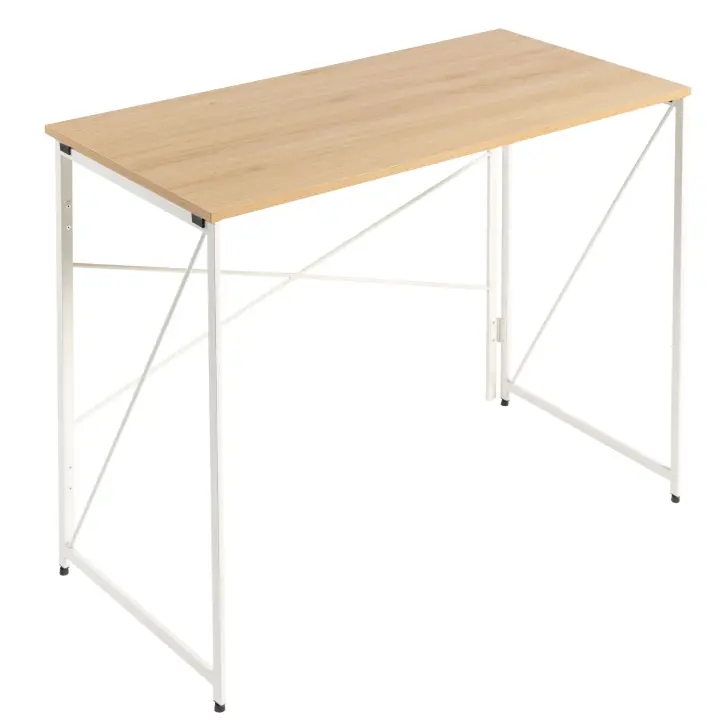 Mesa Escritorio Plegable Fed Oficina Blanco o Roble/Blanco - 1
