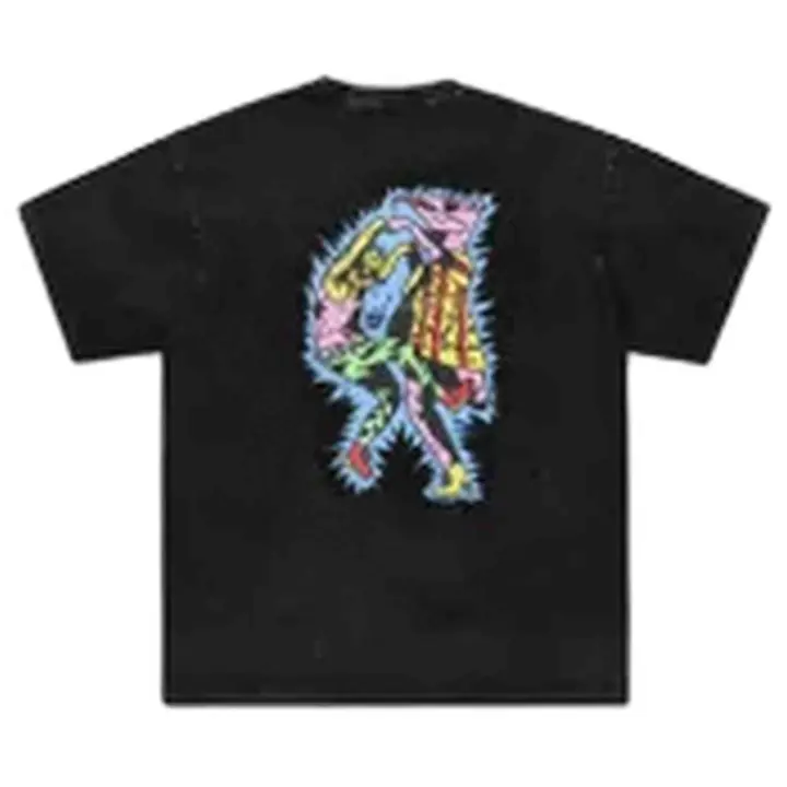 Camiseta de Manga Corta Volcom Bob Mollema 1 para hombre en color negro - 1