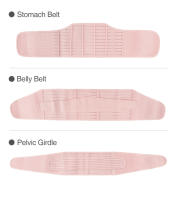 Cinturón De Recuperación Postparto 3 En 1 Corset Ajustable Para Mujeres Embarazadas Modelador De Cintura Y Abdomen Material Nylon Poliéster Algodón - details 8