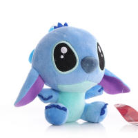 Muñeca De Peluche Disney Stitch Angel 12cm Colgante Para Llavero De Mochila De Anime Accesorio Para Parejas Regalo De Cumpleaños - details 7