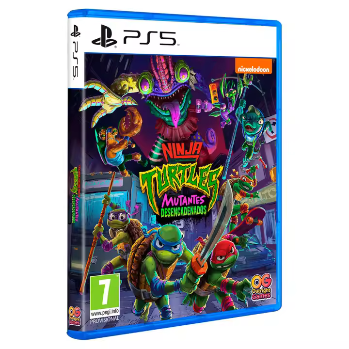 NINJA TURTLES MUTANTES DESENCADENADOS PS5 - Nuevo a Estrenar - PAL España - Meridiem Games - Aventura Acción - 1