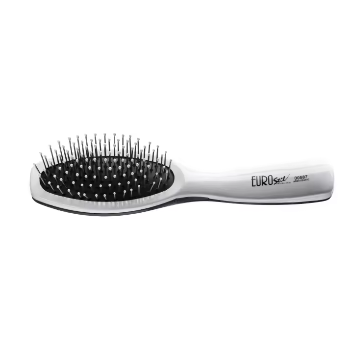 CEPILLO GOMA FUELLE BICOLOR ANTI ESTATICA PEQUEÑO (marca: Eurostil) - 1