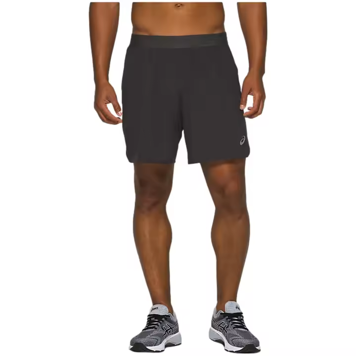 Pantalon Corto Asics Road para hombre en color negro - 1