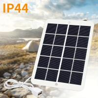 Cargador Solar Portátil 10W/5W USB 5V Para Móviles Y Uso Al Aire Libre Energizado Por Energía Solar Panel De Silicona Monocrómica Tamaño 30*14.5CM Peso 200g - details 3