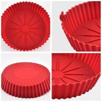 Silicona Air Fryer Fundas De Olla Repuesto Para Papel Encendido Accesorios De Horno Reutilizable Bandeja De Hornear - details 7