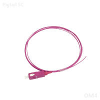 Pigtail fibra óptica 10 unidades. Multimodo OM4 conector SC. Rabillo fibra óptica. TRICOM - details 2
