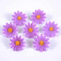 50Pcs Cabezas De Girasol Artificial Daisy Flor Silken Para Decoración De Bodas DIY Artesanía Y Decoración De Hogar - details 8