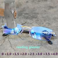 9-Pack Gafas De Lectura Vintage Estilo Rectangular Bloqueo De Luz Azul Anti-Fatiga Unisex Ligero PC Para Uso Doméstico - details 0