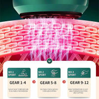 Anti celulitis masaje cupping, 12 niveles de mano ajustable masajeador de Grasa corporal, para muslos del Ambiente (GRIS) - details 2