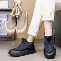 Botas De Invierno Para Mujer Con Forro De Poliéster No Escurridizas Y Suela Gruesa Botines Casuales De Algodón Suave Y Cómodos Para Hielo Y Nieve - details 18