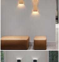 Lámpara De Pared Moderna De Aluminio LED Luz Delgada Para Iluminación De Pasillo Dormitorio Sala De Estar Decoración De Iluminación - details 3