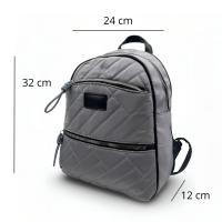 Mochila de nylon acolchado disponible en varios colores. Colección Primavera-Verano 2024. Ligera y cómoda con material lavable. Asas ajustables. CAMAR - details 0