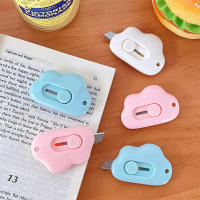 Cuchillo De Arte Mini Nube Kawaii 1 Pieza Corte De Papel Y Artesanía Caja De Envío Cortador De Hojas Recargable Stationery - details 8