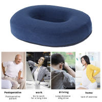 Cojín De Silla Universal De Comodidad Premium Para Motocicleta Y Coche Anti Hémorroides No Eslipiente Esponja Ortopédica Forma De Coccyx - details 5