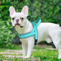 Harnés De Nylon Suave Para Perros Pequeños Y Medianos Sin Arrastre Harnés De Piel Para Pitbull Y Perros Chihuahua Pug Ajustable Y Padded - details 16