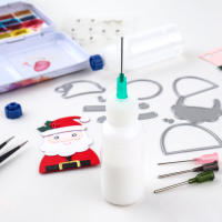 Juego De 24 Botellas De Sujeción Fina De 30ml Con Tiras De Aguja Set De Aplicadores Precisos Para Manualidades Y Almacenamiento De Artesanía - details 6
