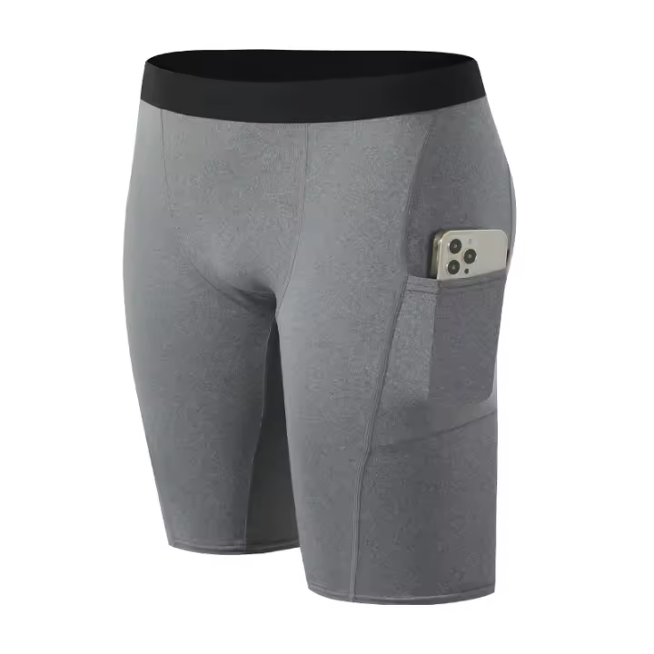Shorts De Entrenamiento Para Hombre Verano Crossfit Running Gym Quick Dry Fitness Baloncesto Terciopelo Deporte Ropa De Gimnasio - 1