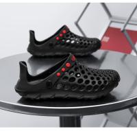 Zapatillas De Verano Para Hombre Clogs EVA Sandalias Planas Transpirables Con Agujeros Para Playa Hogar Descanso Slides - details 6