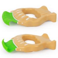Cepillo De Masaje Para Mascotas 1Pc Con Mango En Forma De Concha Herramienta De Peluquería Para Gatos Elimina Pelo Suelto Suministros De Limpieza - details 2