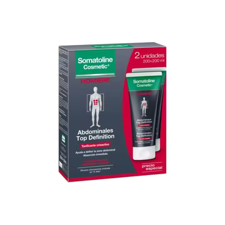 SOMATOLINE HOMBRE ABDOMINALES TOP DEFINITION SPORT PACK 2 X 200 ML. - 1