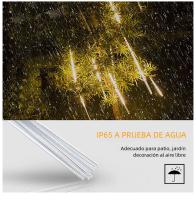 Luces De Lluvia De Meteoros LED 30CM Impermeables Para Decoración De Jardín Y Fiesta Navideña Lámpara De Hidroponía De Navidad - details 9