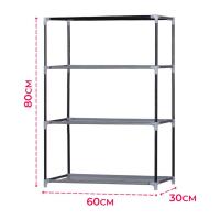 ZYLX SHOPPING – Hersig Zapatero de Tela con Funda y Estantes, Ideal para Entrada, Dormitorio o Pasillo (60x30x80/107 cm) - details 3