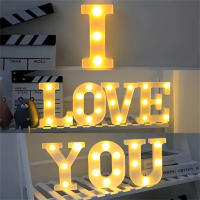 Luz De Letra LED 16cm Luz Nocturna Luminosa Para Decoración De Hogar Bar Boda Cumpleaños Fiesta Incluye Bombillas No Incluye Pilas - details 1