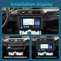 Podofo Radio de coche Android 2 Din para BMW E90 E92 E93 2005 2006 2007 2010 2011 2012 Carplay 8+128GB AI Voice WIFI+4G DSP GPS Navegación Multimedia Reproductor de Video - details 1