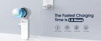 Ventilador Portátil de Mano 3 en 1 - 100 Velocidades Ajustables, USB Recargable, Mini y Silencioso para Interior/Exterior, Viajes, Oficina y Camping - details 3