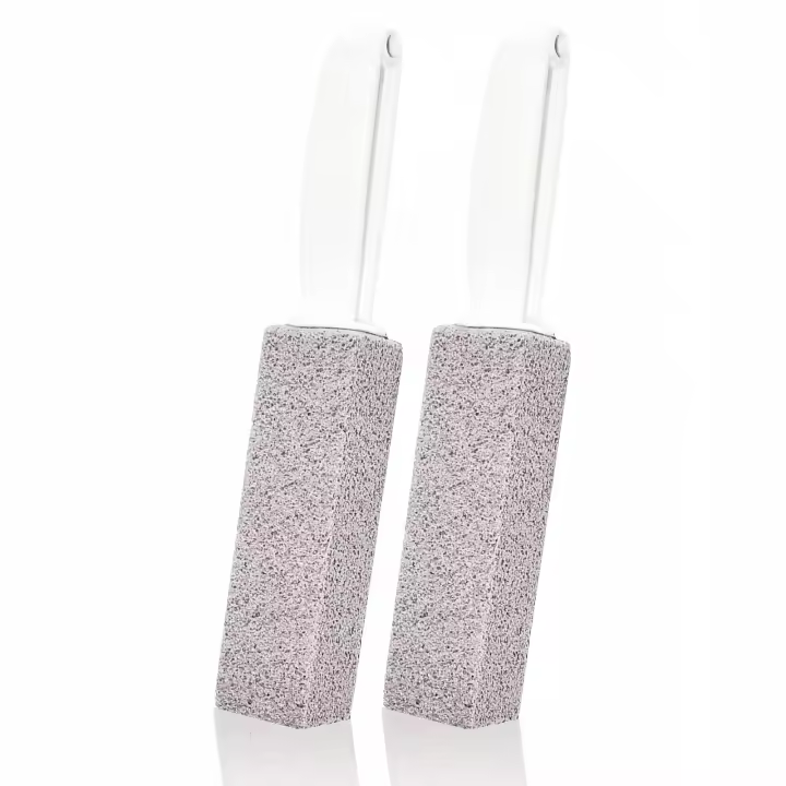 2 Pack Esponja De Pumice Para Limpieza Del Inodoro Elimina Manchas De Agua Dura Calcio Y Rusticidad Adecuado Para Limpieza De Tazón De Inodoro Azulejos Y Lavabo - 1