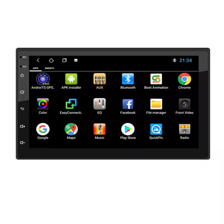 Radio De Coche GRANDnavi 2 Din Con Android GPS Navegación Multimedia Bluetooth Para VW Toyota Nissan Hyundai Pantalla Táctil 7' 1G RAM 16G ROM Soporte WiFi Y Control Del Volante - 1