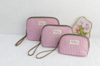 Set de 3 neceseres impermeables Vichy - Bagsgarden - details 5
