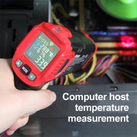 Termómetro Infrarrojo Digital No Contacto Con Pantalla LCD De Color Precisión Alta Para Industrial Medidor De Temperatura Con Láser - details 11