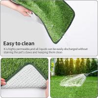 Alfombra De Aseo Para Perros Con Césped Artificial Fácil De Limpieza Y Resistente Al Olor Solución De Entrenamiento Para Interiores Y Exteriores - details 3
