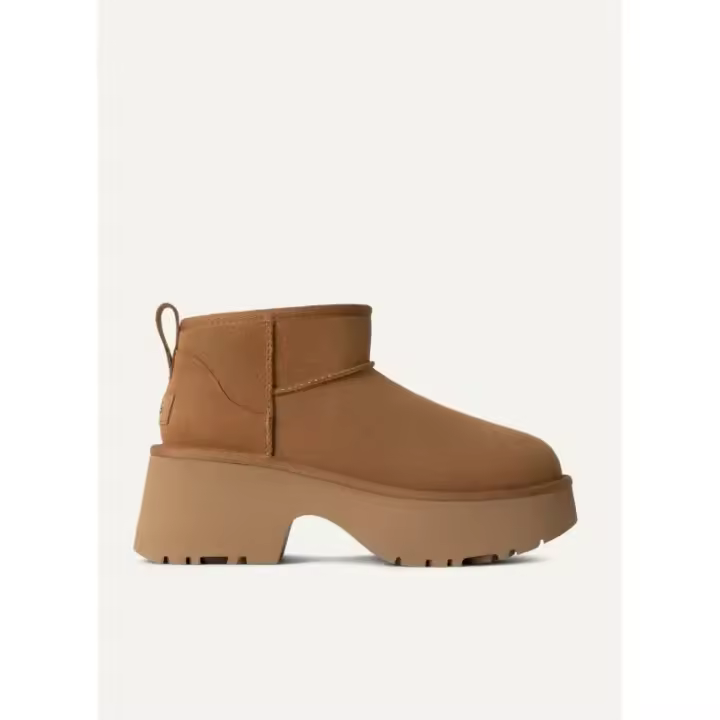 Botín Ugg Classic Ultra Mini New cuero - 1
