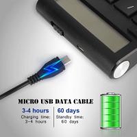 Teclado numérico con pantalla de modo dual, teclado numérico inalámbrico, computadora, con 19 teclas, 2.4G, pantalla LCD, teclado numérico USB portátil, receptor USB para computadora portátil, PC, escritorio, para entrada de datos de contabilidad financie - details 3