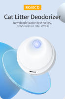 ROJECO 4000mAh Purificador De Aire Para Litter Box Inteligente Desodorante Para Gatos Y Perros Toilette Automática Herramienta De Limpieza Para Mascotas Material Plástico - details 0