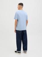 Jack & Jones SS25 Hombre Pack 2 Camisetas de Algodón Mod JJPALM TEE CREW logo estampado Moda Casual Informal REF 269418 - details 5