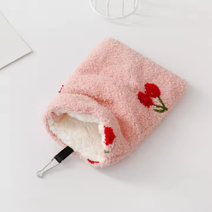 Hamaca Colgante Caliente Otoño Invierno Para Mascotas Abrazadera Cama De Descanso De Algodón Fleece Para Hamster Conejo Guisante Y Nutria Accesorios De Mascotas - 1